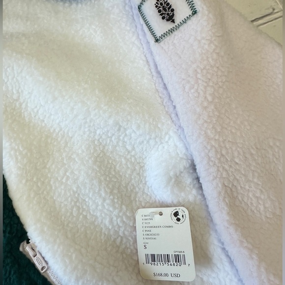 NWT Free People Hit The Slopes Hoodie in Evergreen Combo - Picture 9 of 9